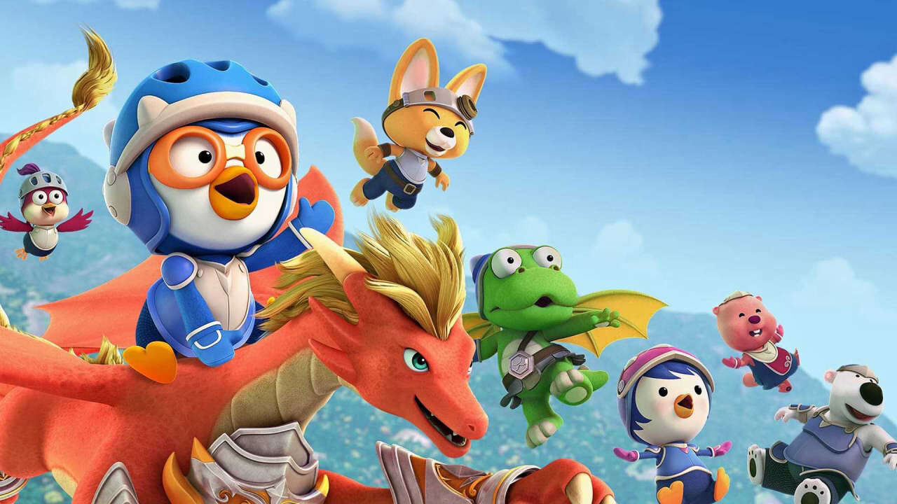 Poster of Pororo Cuộc Phiêu Lưu Đến Dinh Thự Rồng